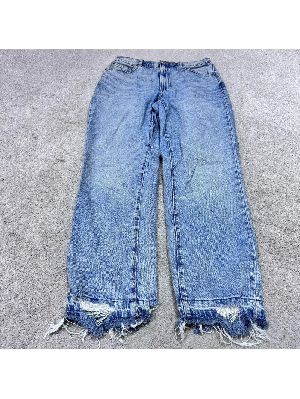 Garage Jeans Blue Straight Pockets Women’s Size 7
